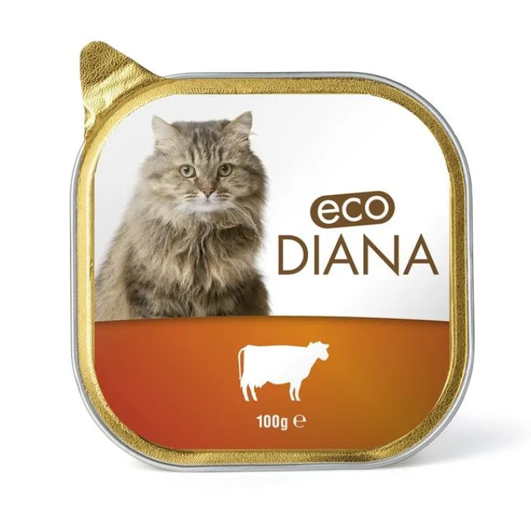 ECO DIANA Pâtée au bœuf - barquette de 100 g