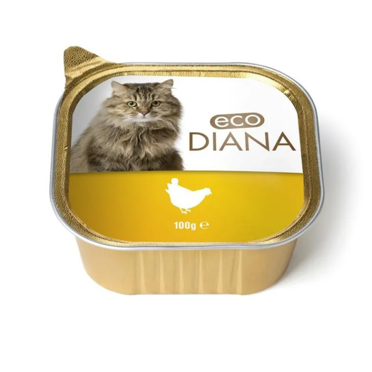 ECO DIANA Pâtée au poulet - barquette de 100 g