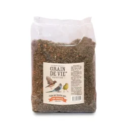 GRAIN DE VIE Pâtée élevage insectivore pour oiseaux - 1kg