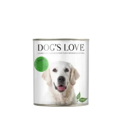 DOG'S LOVE Pâtée naturelle pour chien au gibier - boite de 200 g
