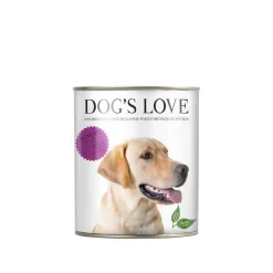 DOG'S LOVE Pâtée naturelle pour chien à l’agneau - boite de 200 g