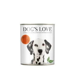 DOG'S LOVE Pâtée naturelle pour chien au bœuf - boite de 400 g