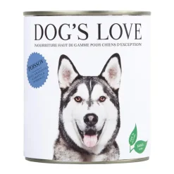 DOG'S LOVE Pâtée naturelle pour chien au poisson - boite de 400 g
