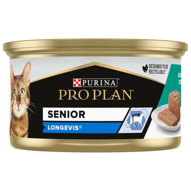 PRO PLAN Pâtée pour chat adulte de plus de 7 ans Purina - 85 g