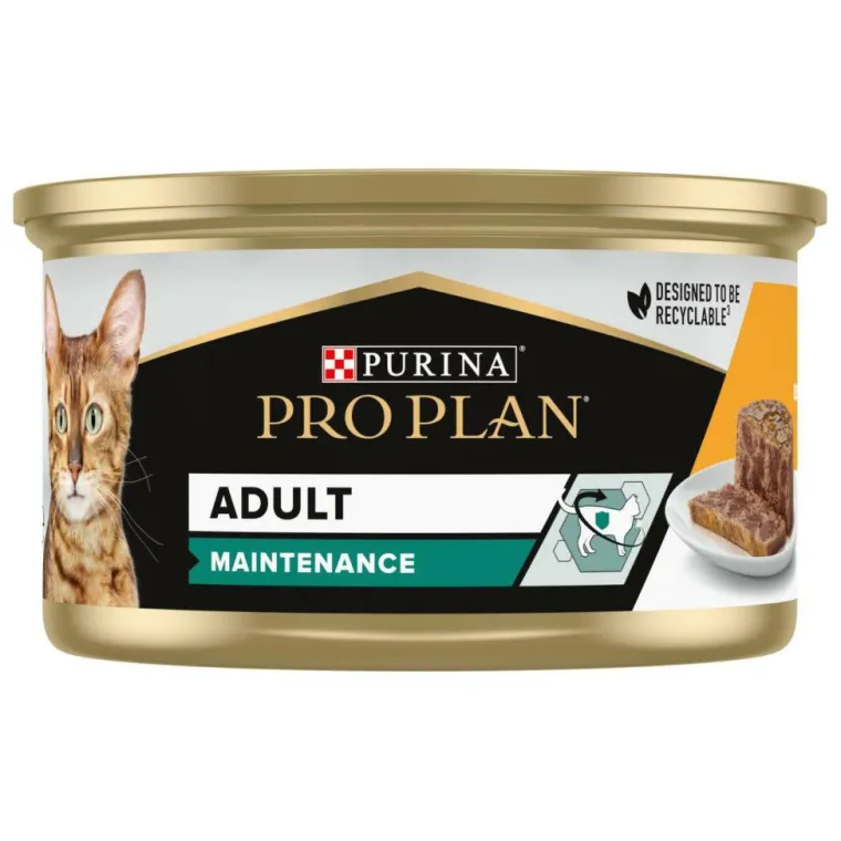 PRO PLAN Pâtée pour chat adulte Purina - 85 g
