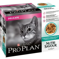 PRO PLAN Pâtée pour chat delicate au poisson 10 x 85 g