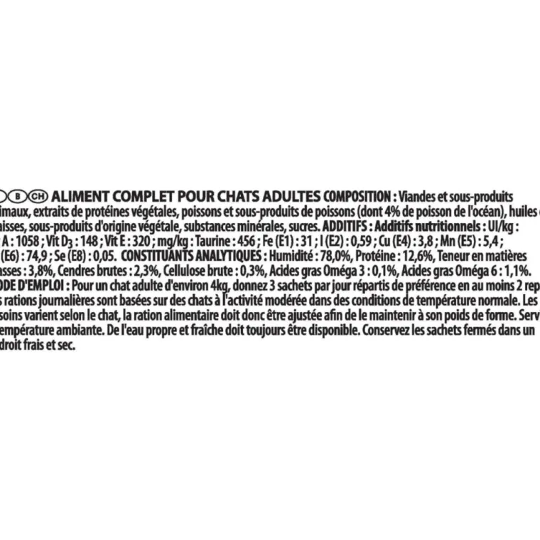 PRO PLAN Pâtée pour chat delicate au poisson 10 x 85 g