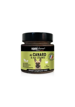 HAMIFORM Pâtée pour chien adulte "Les cuisinés" au canard & aux légumes - 250 g