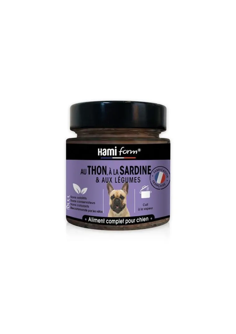 HAMIFORM Pâtée pour chien adulte "Les cuisinés" au thon & aux légumes - 250 g