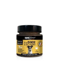 HAMIFORM Pâtée pour chien "Les cuisinés" spécial senior à la dinde & aux légumes - 250 g