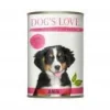 DOG'S LOVE Pâtée pour chiots au bœuf - boite de 200 gr