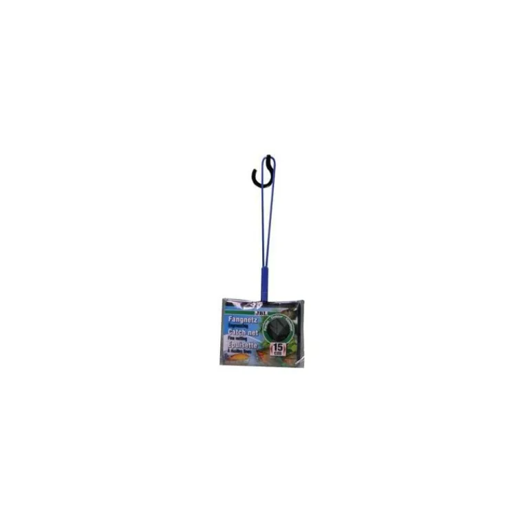 JBL Épuisette premium noire en maille fine de nylon 33 x 10 cm
