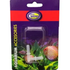 BLUE CORAL Raccords simples pour tuyaux ø 4/6mm, lot de 2 - AQUA NOVA