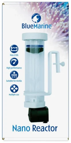 BLUE MARINE Réacteur Nano pour aquarium marin coloris blanc
