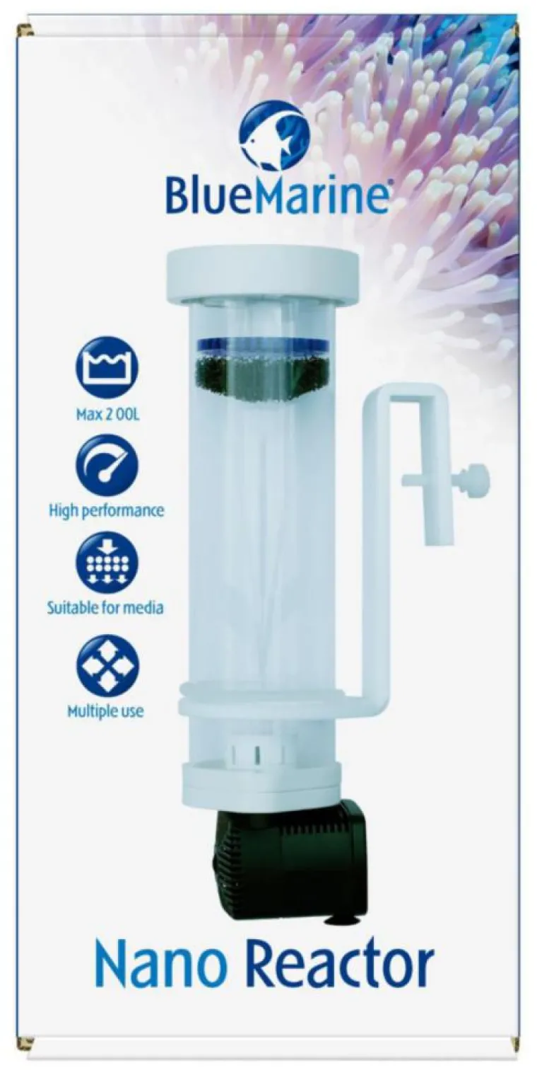 BLUE MARINE Réacteur Nano pour aquarium marin coloris blanc