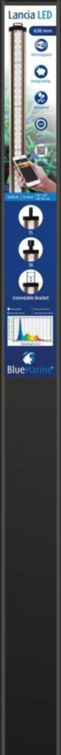 BLUE MARINE Rampe d’éclairage à LED wifi 16 W Lancia – 438 mm