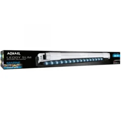 BLUE CORAL Rampe LED aquarium d'eau de mer Leddy Slim Marine 2.0 Day & Night | Blanc 36 W 10000 K - AQUAEL