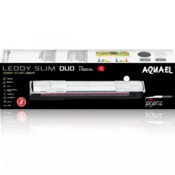 BLUE CORAL Rampe LED aquarium eau douce, blanc 16W, AQUAEL, Leddy Slim Duo Sunny & Plant 2.0 - Day & Night