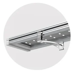 SUPERFISH Rampe LED d'aquarium eau douce, 44W 7300K, - modèle Scaper LED 112