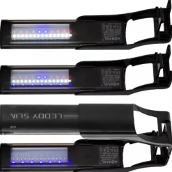 BLUE CORAL Rampe LED Leddy Slim Duo Sunny & Plant 2.0 Day & Night | Noir 10 W - AQUAEL