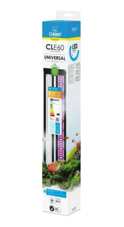 CIANO Rampe LED pour aquarium coloris noir - 60 cm