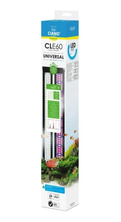 CIANO Rampe LED pour aquarium coloris noir Plantes - 60 cm