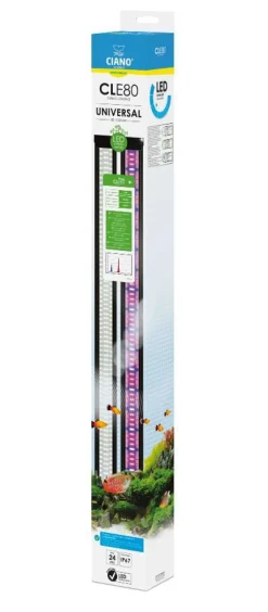 CIANO Rampe LED pour aquarium coloris blanc Plantes - 80 cm