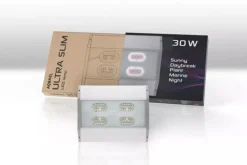BLUE CORAL Rampe LED ultra slim pour aquarium, AQUAEL, modèle 30 - Taille 30