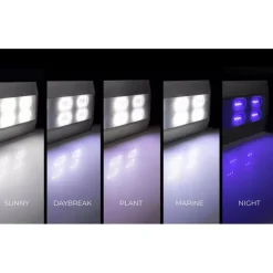 BLUE CORAL Rampe LED ultra slim pour aquarium, AQUAEL, modèle 30 - Taille 30