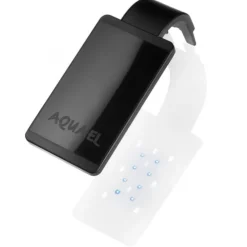 BLUE CORAL Rampe LED 4,8W pour aquarium d'eau douce noir - AQUAEL LEDDY Smart 2 Sunny Day & Night 2.0