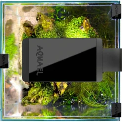 BLUE CORAL Rampe LED 4,8W pour aquarium d'eau douce noir - AQUAEL LEDDY Smart 2 Sunny Day & Night 2.0