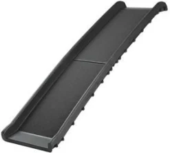 TRIXIE Rampe pliante voiture pour chien en plastique coloris noir - 40 x 156 cm