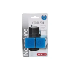 ZOLUX Recharges mousse filtre Flow 200, lot de 2 - - modèle Foam 200