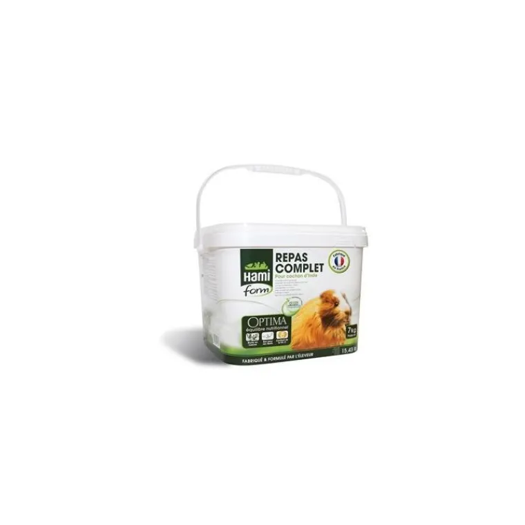 HAMIFORM Repas complet cochon d'inde poils longs 7kg