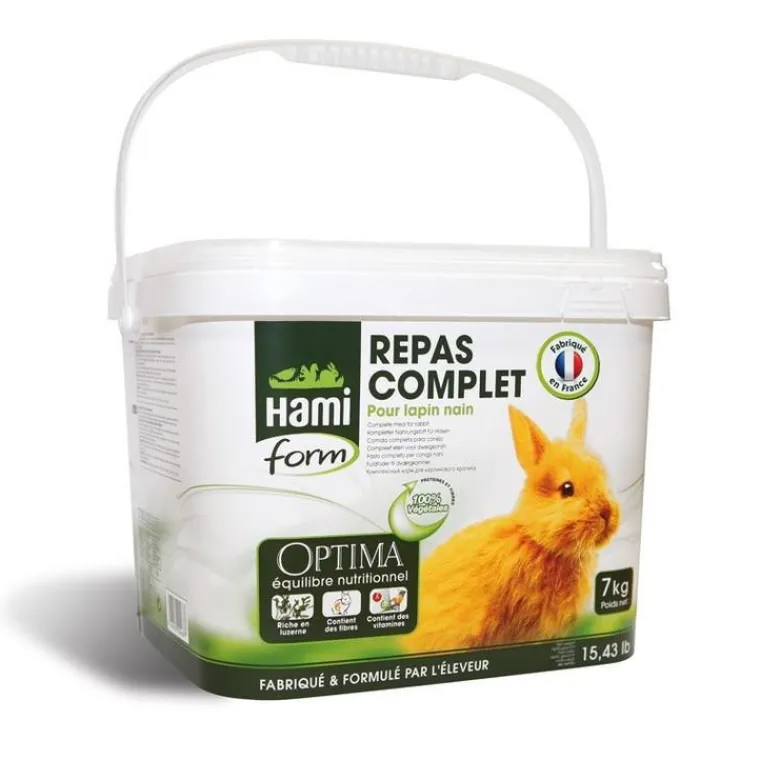 HAMIFORM Repas complet lapin nain 7 kg
