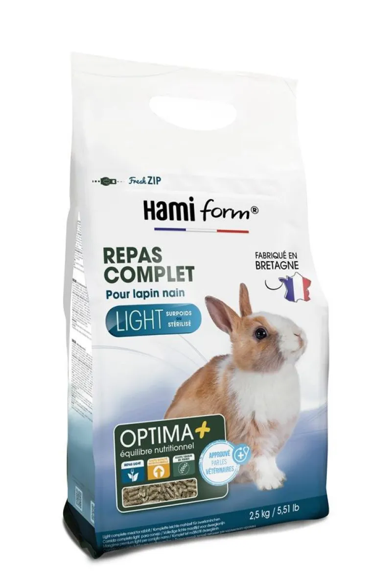 HAMIFORM Repas lapin nain light - 2,5 kg