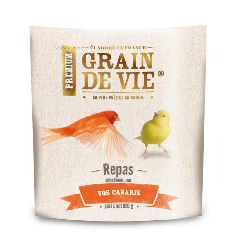 GRAIN DE VIE Repas pour canaris - 850 g