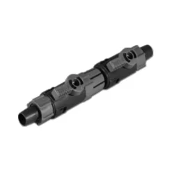 BLUE CORAL Robinet d'arrêt double pour tuyau 19/27 mm, marque EHEIM - idéal contrôle débit