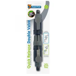 BLUE CORAL Robinet double avec raccord rapide 9/12 mm - SUPERFISH