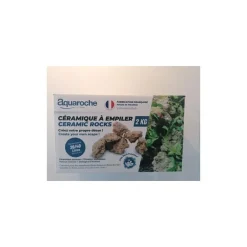AQUAROCHE Roches à empiler Colonisables Céramique 2 Kg