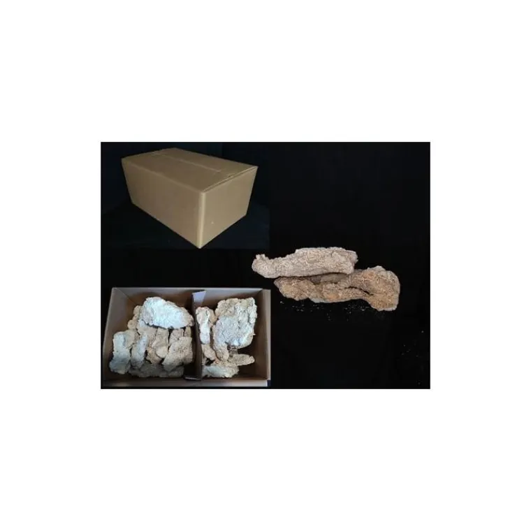 AQUAROCHE Roches sèches à encastrer pour aquarium d'eau de mer Eco Reef - 1 kg