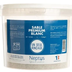 NEPTUS Sable premium pour aquarium blanc fin - 5,5 L