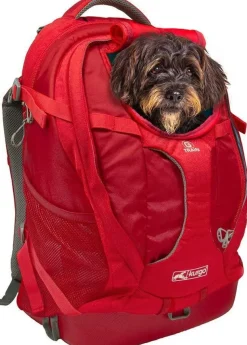 PETSAFE Sac à dos coloris rouge Kurgo G-Train