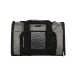 WOUAPY Sac de transport détente pour chien coloris gris en nylon – 40 x 24 x 26 cm