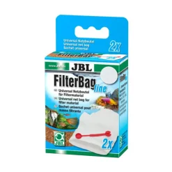 JBL Sachets universels pour masse filtrante aquarium coloris blanc Filet Filterbag - x 2