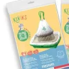 KIVIKS Sacs à litière filtrants pour chat coloris blanc - Taille M 46 x 33 x 12 cm