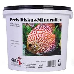 BLUE CORAL Sel minéral pour Discus, spécification 6kg - PREIS AQUARISTIK, Mineral Discus