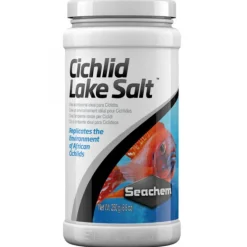BLUE CORAL Sel pour Cichlid, enrichi en minéraux - SEACHEM - modèle Lake Salt - contenance 250g