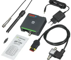 EHEIM Set contrôleur de pH WIFI pour aquarium coloris noir pHcontrol+e connecté
