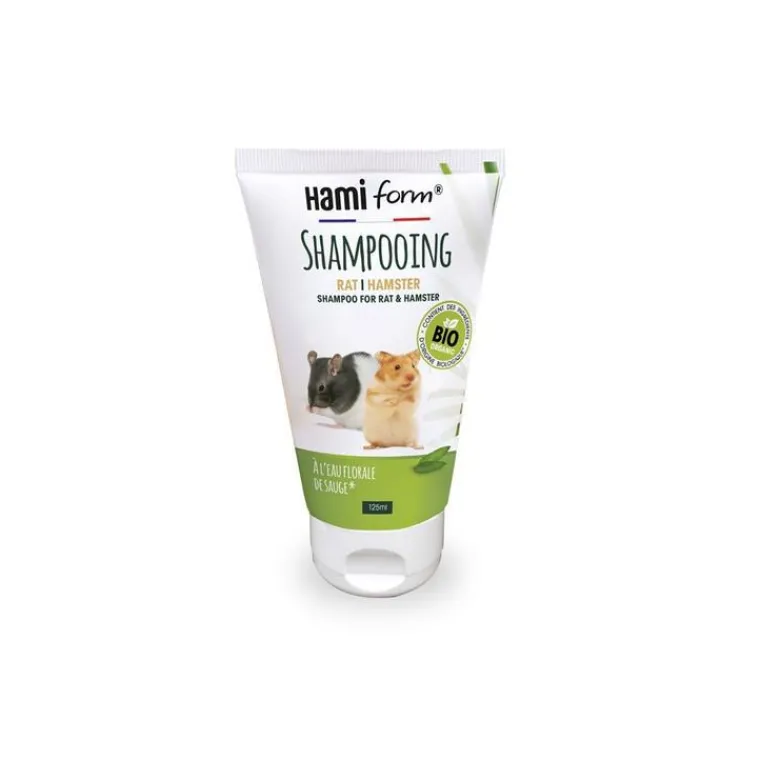 HAMIFORM Shampooing non rince hamster rat bio - 125 ml